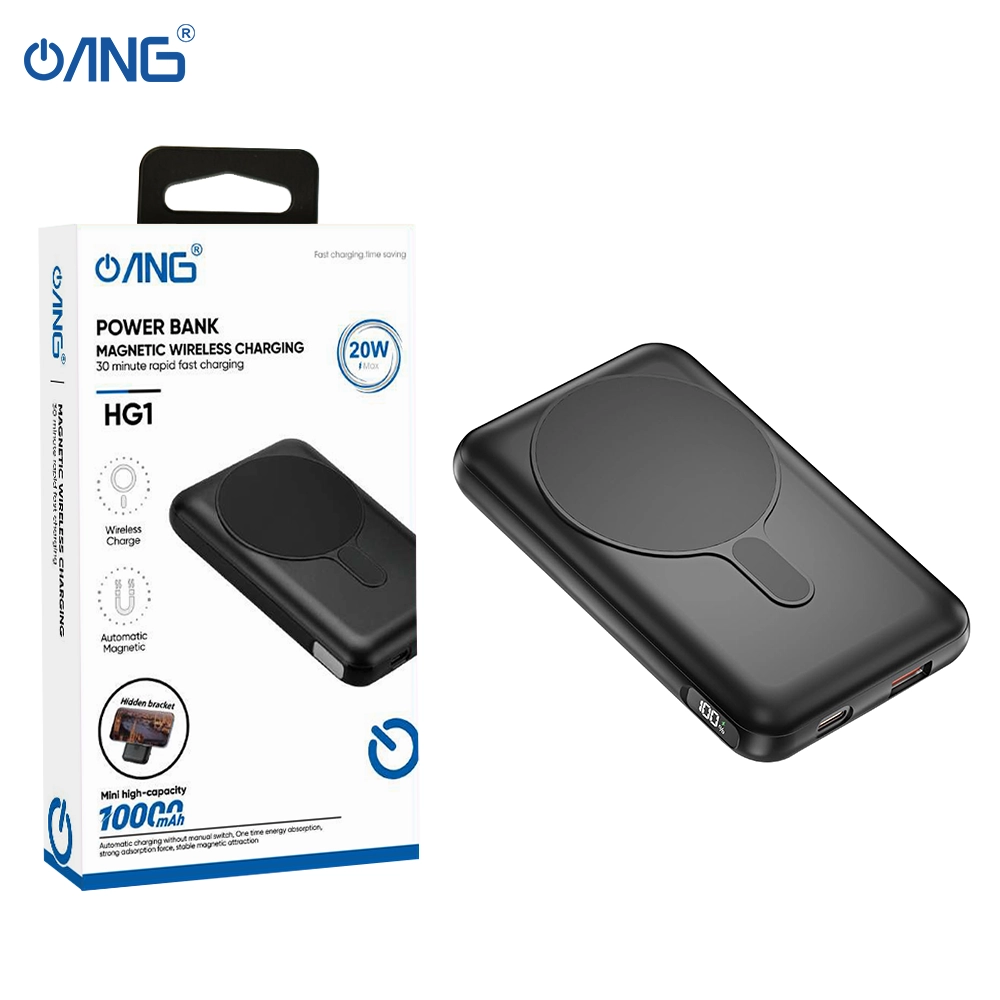 ang hg1 magsafe magnetic wireless charging 20w power bank 10000mah ang hg1 magsafe magnetic wireless charging 20w power bank 10000mah