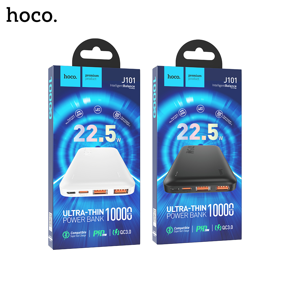 hoco j101 astute 22.5w 10000mah power bank hoco j101 astute 22.5w 10000mah power bank