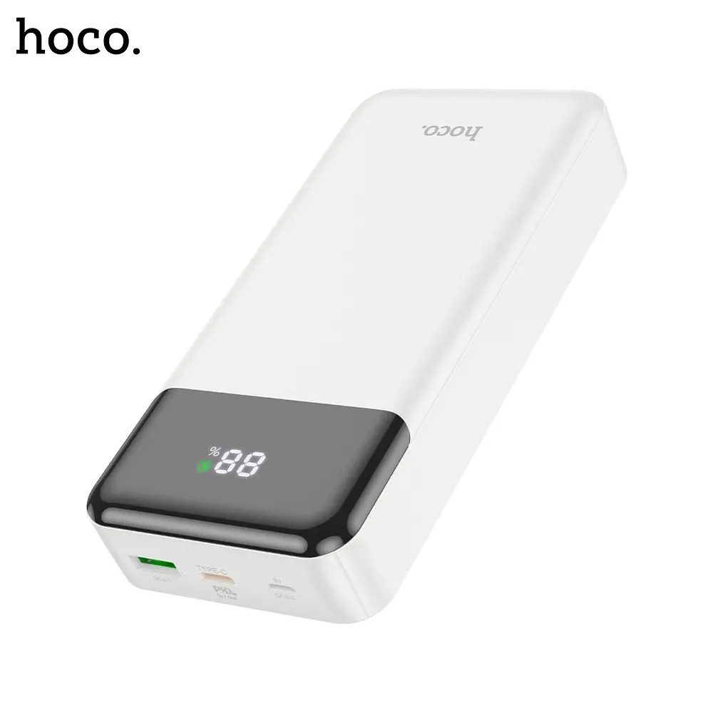 hoco j102a cool figure pd20w + qc 3.0 20000mah power bank hoco j102a cool figure pd20w + qc 3.0 20000mah power bank