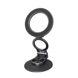 r02 360 degree rotation vacuum suction magnetic mount car phone holder