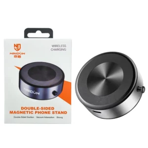 naidun double sided phone holder, innovative dual suction magnetic
